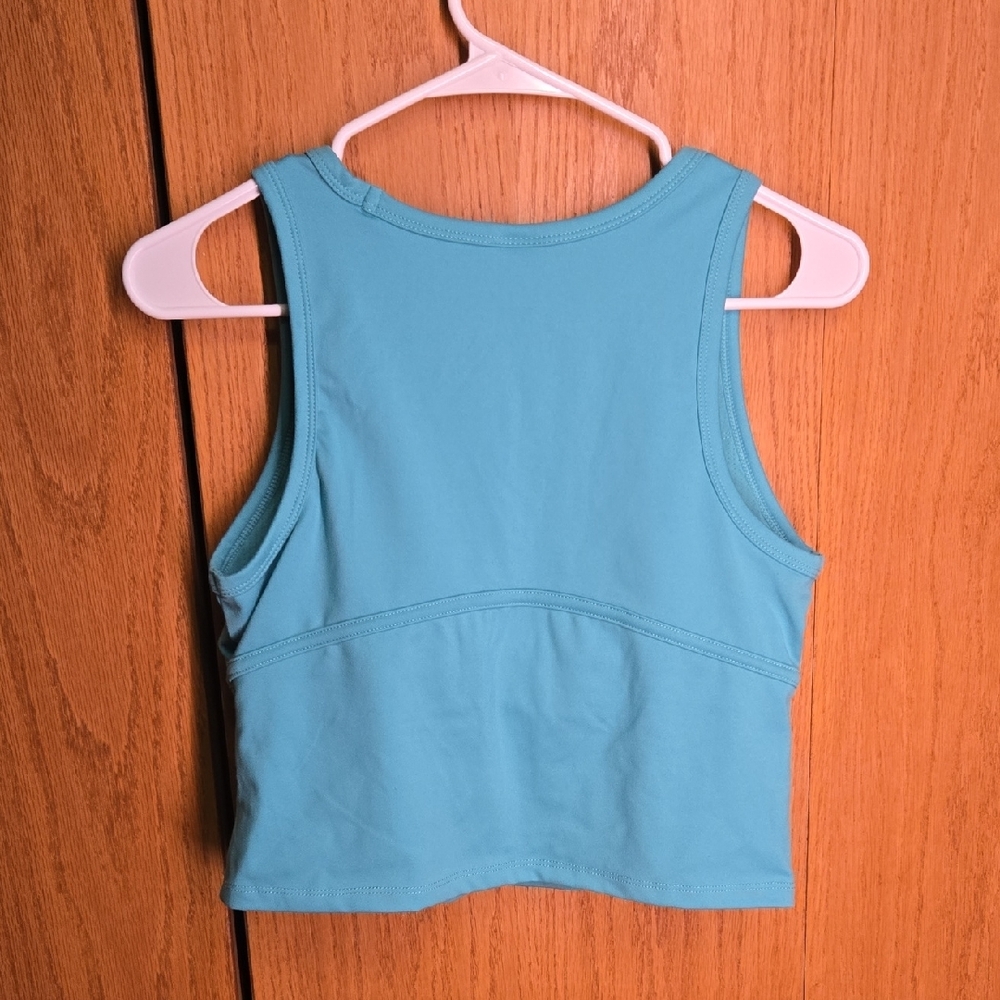 Blue Athletic Tank Top - Picture 3 of 5